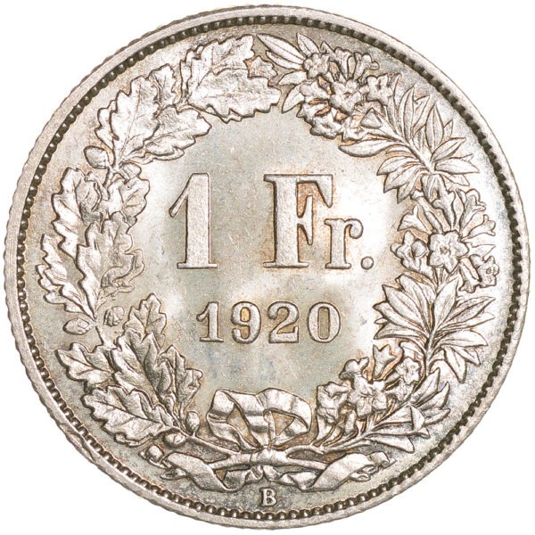 26342_1 1 Franken, 1920, unz/stgl