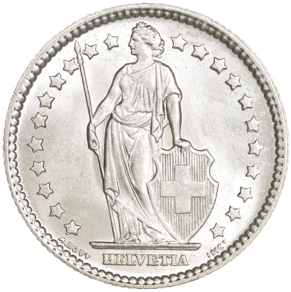 1 Franken, 1928, unz/stgl