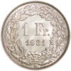 1 Franken, 1931, unz/stgl