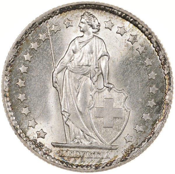 1 Franken, 1932, unz/stgl