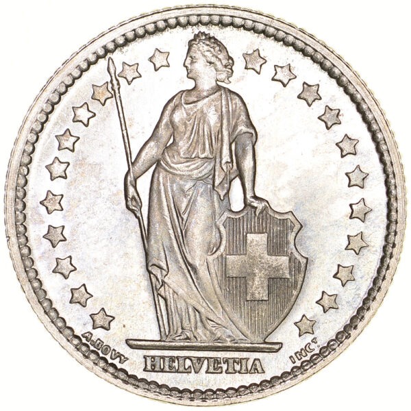 1 Franken, 1932, Erstabschlag