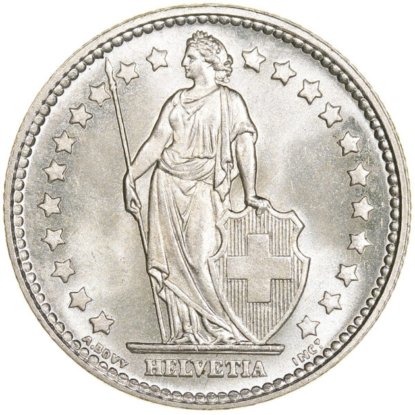 1 Franken, 1934, unzirkuliert