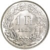 1 Franken, 1936, Stempelglanz