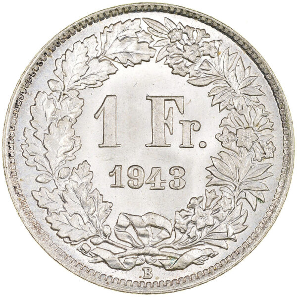 26369_1 1 Franken, 1943, unz/stgl