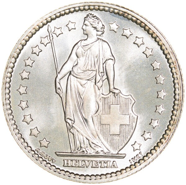 1 Franken, 1943, Stempelglanz