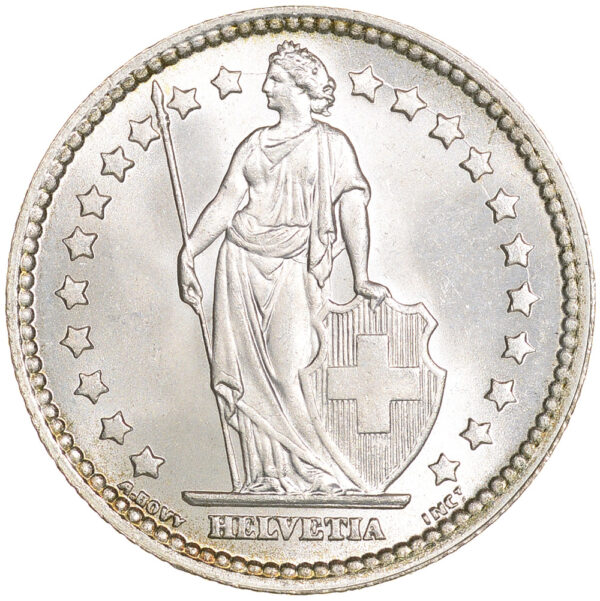 1 Franken, 1944, Stempelglanz