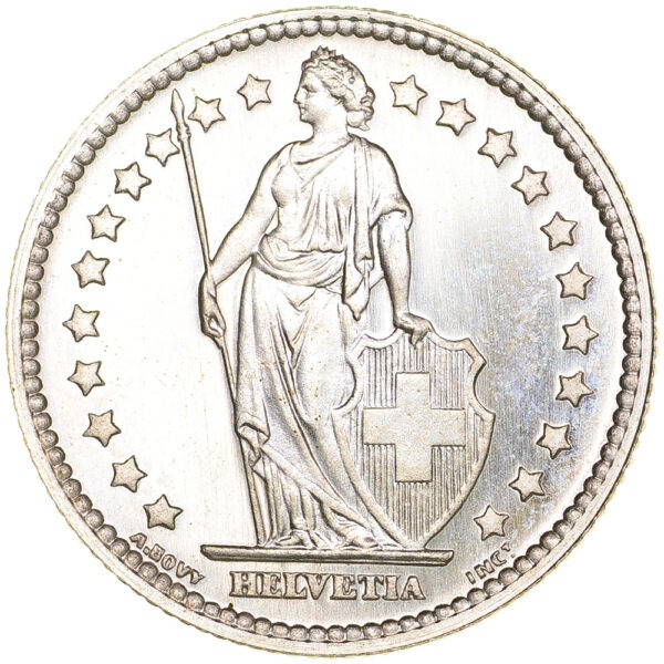1 Franken, 1944, Erstabschlag