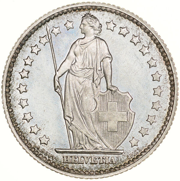 1 Franken, 1945, Erstabschlag