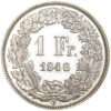 1 Franken, 1946, Erstabschlag