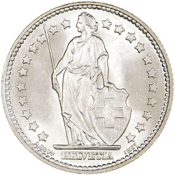 1 Franken, 1953, unz/stgl