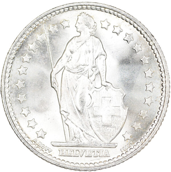 1 Franken, 1953, Stempelglanz