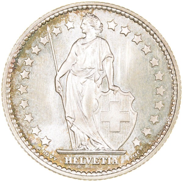 1 Franken, 1955, unz/stgl
