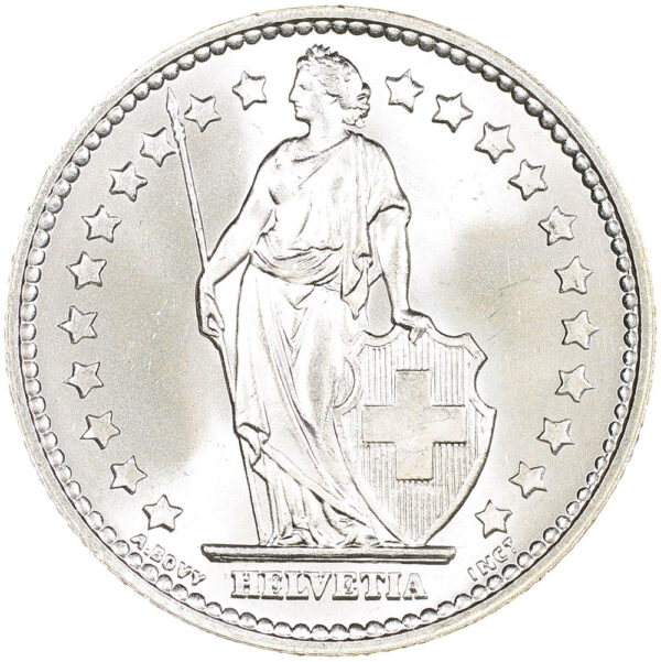 1 Franken, 1956, Stempelglanz