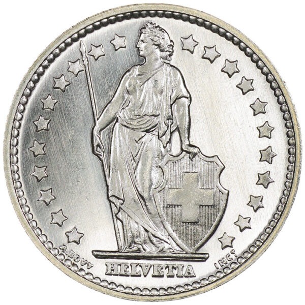 1 Franken, 1957, Erstabschlag