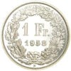 1 Franken, 1958, Erstabschlag