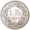1 Franken, 1959, Stempelglanz