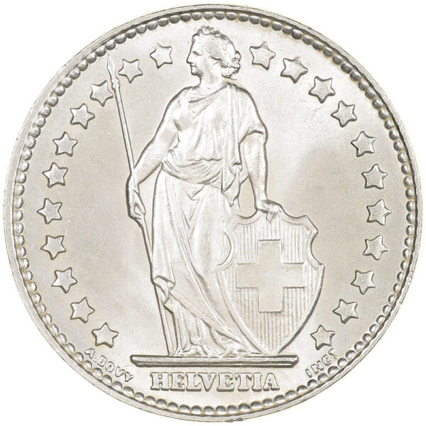 1 Franken, 1961, Stempelglanz