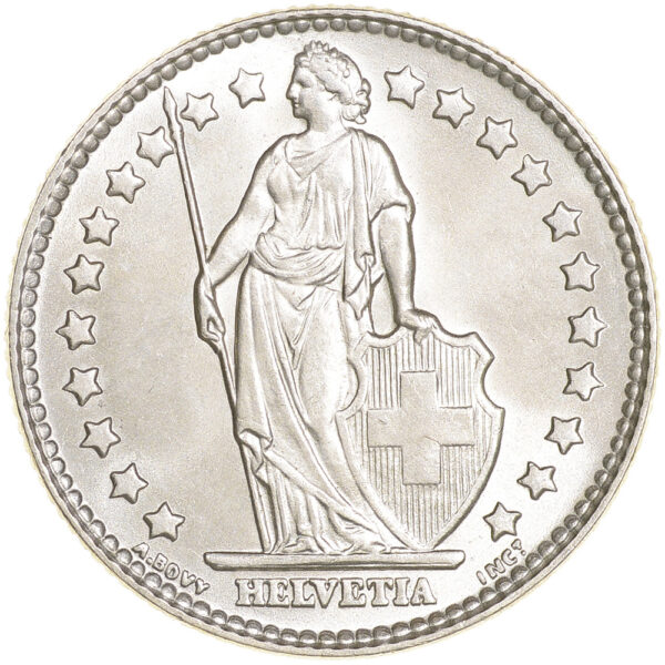 1 Franken, 1962, Stempelglanz