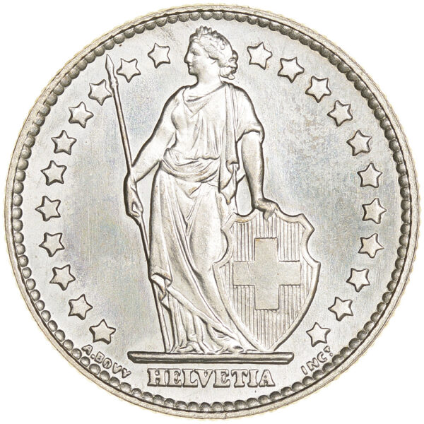 1 Franken, 1962, Erstabschlag
