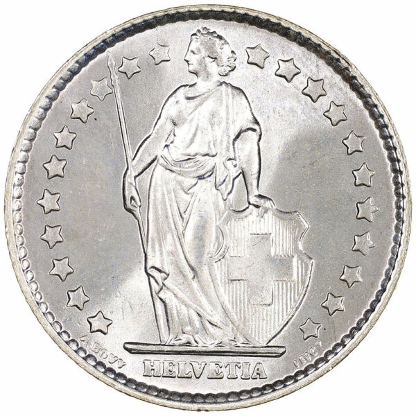 1 Franken, 1964, Stempelglanz