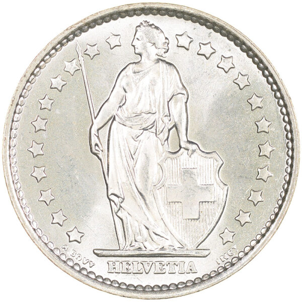1 Franken, 1966, Stempelglanz