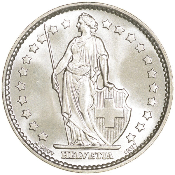 1 Franken, 1966, Erstabschlag