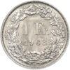 1 Franken, 1967, Erstabschlag