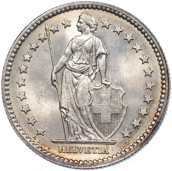 2 Franken, 1874, Stempelglanz