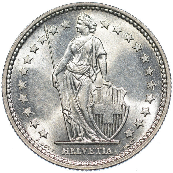 2 Franken, 1903, Stempelglanz