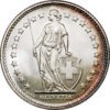 2 Franken, 1928, Stempelglanz