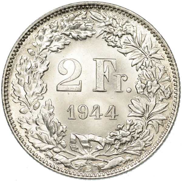 2 Franken, 1944, unz/stgl