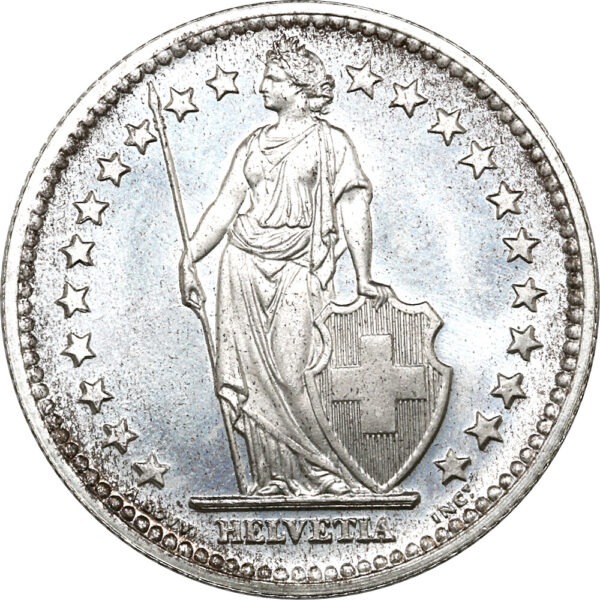 2 Franken, 1946, Erstabschlag