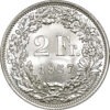 2 Franken, 1957, Stempelglanz