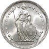 2 Franken, 1961, Stempelglanz