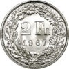 2 Franken, 1967, Stempelglanz