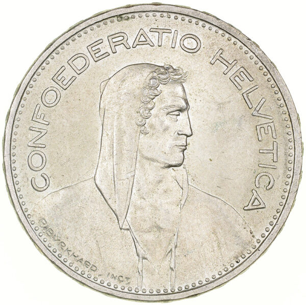 26699_2 5 Franken, 1935, unz/stgl