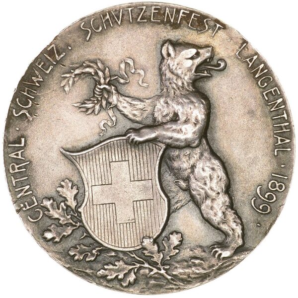 5062_1 Bern, Langenthal, Zentralschweizerisches, 1899, unz
