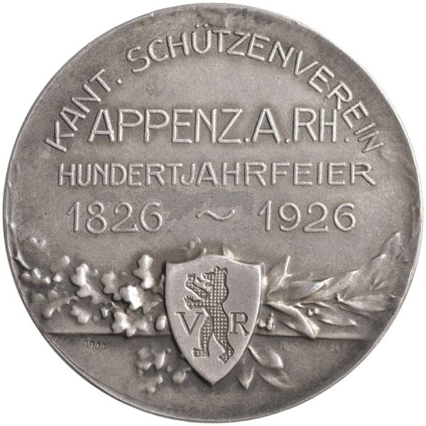 5068_1 Appenzell, Appenzell, Kantonales Schützenfest, 1926, unz
