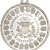 5133_1 Freiburg, Fribourg, Eidgenöss. Schützenfest, 1881, unz-, Weissmetall
