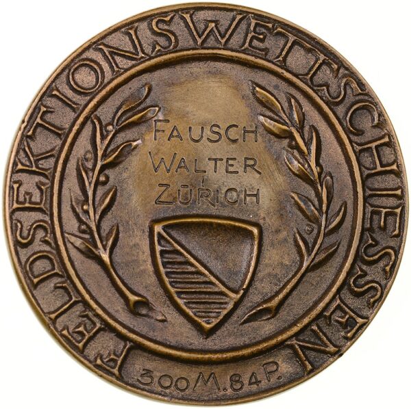 5214_1 Zürich, Zürich, Feldsektionsschiessen, 1932, unz/stgl