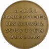 Aargau, Aarau,  Eidgenöss. Schützenfest, 1924, unz, Bronze