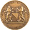 5239_1 St. Gallen, St. Gallen, Sportschützen St. Gallen-Ost, 1959, unz, Bronze