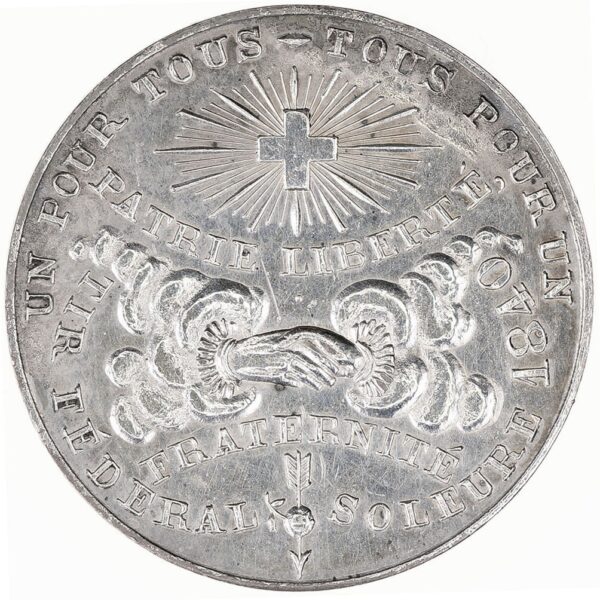 5244_1 Solothurn, Solothurn, Schützenjeton, 1840, vz