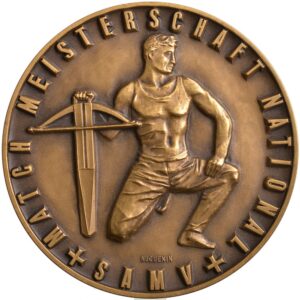 Gesamtschweizerisch, SAMV,  Match-Meisterschaft, 1961, unz/stgl, Bronze