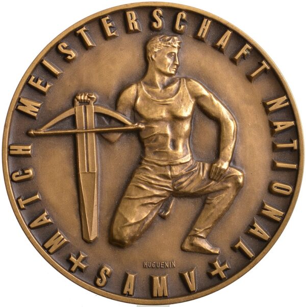 Gesamtschweizerisch, SAMV,  Match-Meisterschaft, 1961, unz/stgl, Bronze