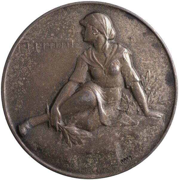 5544_2 Ticino, Bellinzona, Eidgenöss. Schützenfest, 1929, unz/stgl, Silber
