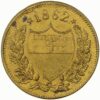 Waadt, Rolle, Schützenjeton, 1862, unz
