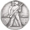 5556_2 Bern, Bern, Unteroffiziers-Verein, 1935, stgl, Br versilbert