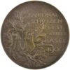 Basel, Basel,  Kantonales Schützenfest, 1900, stgl, Bronze