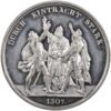 5587_2 Schwyz, Schwyz, Eidgenöss. Schützenfest, 1867, unz/stgl, Weissmetall